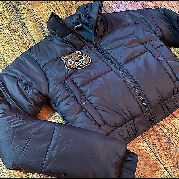 Crop puffer jacket - Picture 2 of 5